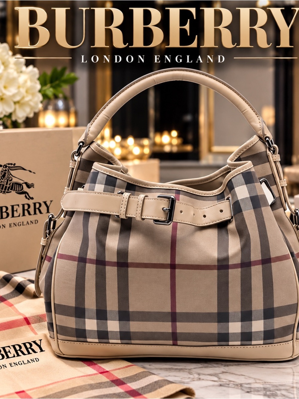 Burberry Shoulder Handbag